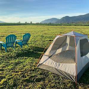 Camping in Bow