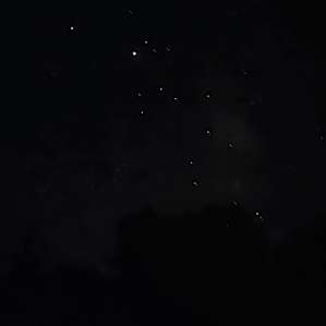 The starry sky, away from the lights of the city.
