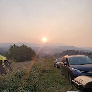 Camping with Klamath River View