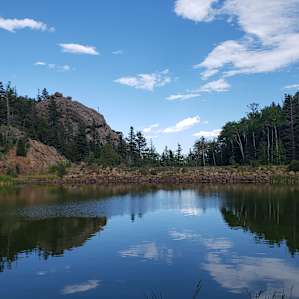 Quiet Camp in the Rocky Mountains