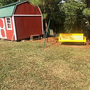 Outside the cabin