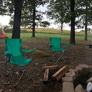 Tent camp w/o electricity lake #3