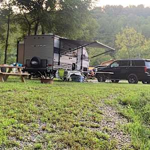 Cumberland Riverside RV campsite