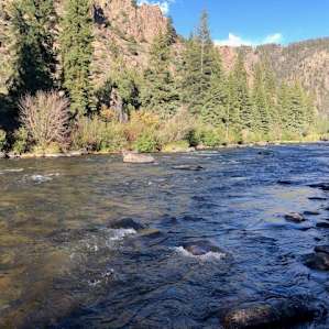 Taylor River, just across the street