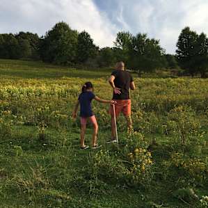 Farm Stay in Farmhand Cabin