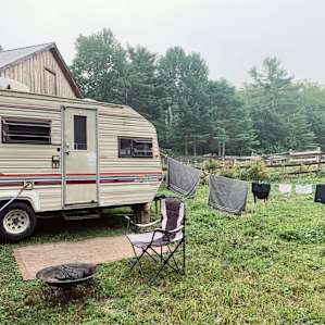 "Mtns meet the sea" for RV camper