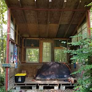 The shelter feels so spacious