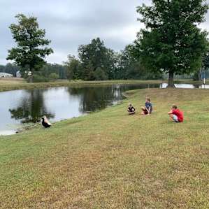 Hangin on the lake with the 2 resident ducks!