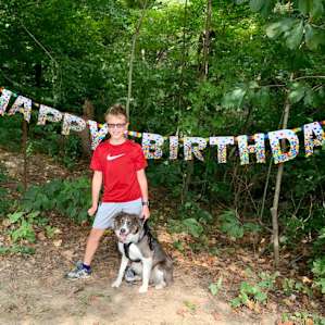 Celebrating a birthday!