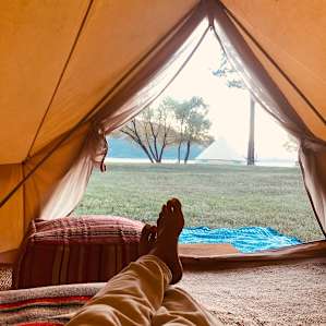 Glamping Tents at Lake Hemet