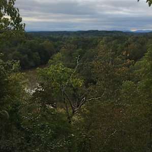 View from the hilltop.
