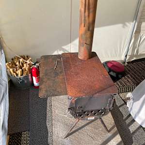 Steady Slope Furnished Canvas Tent