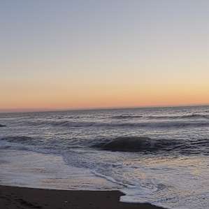 First sunset, we could have stayed out here all day and night!