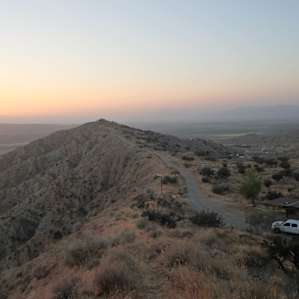 Wonderful sunsets, looking across the Cuyama valley.