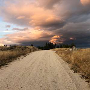 This is big sky country...