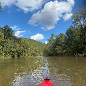 Sideways but lovely kayak shot