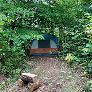 My tent at site 1.
