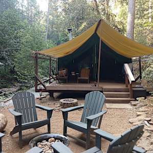 #2Glamping Safari Tent on Creek