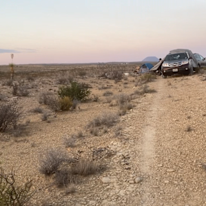 A place to pull your cars into