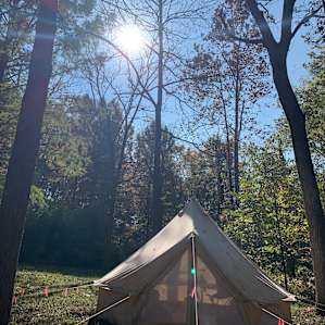 McCully bell tent glampsite