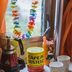 Complete coffee station!