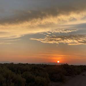 The sunrises and sunsets here are crazy beautiful.