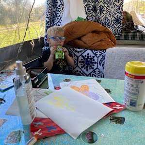 We used this camping trip to take our pop-up camper out for its maiden voyage and work out the kinks. It went great!