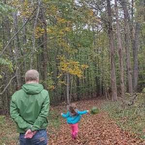Going to the campsite