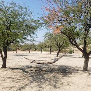 Tent camping area