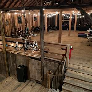 loft area right side of the barn, the left side is nearly identical