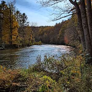 Tent camping on the NEW RIVER!!