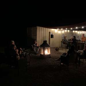 Their outdoor tasting room is a little slice of heaven. Even during Covid we were able to be nicely distanced and outdoors