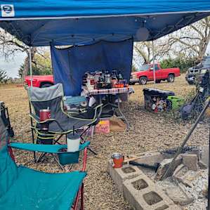 We brought an extra table for all the things!