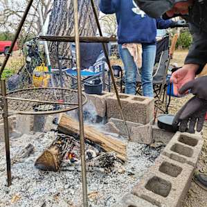 Bring a grate for cooking!