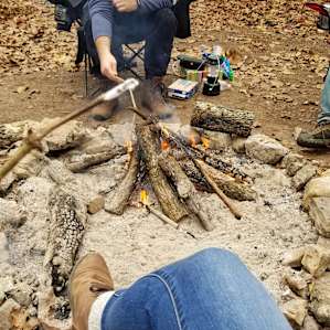 The firepits are a great size and easy to maintain. And they had tons of firewood onsite.