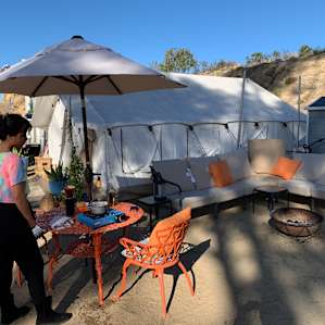Tiny Town Campsite- Yurt