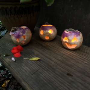 Turnip Lanterns for Halloween!
