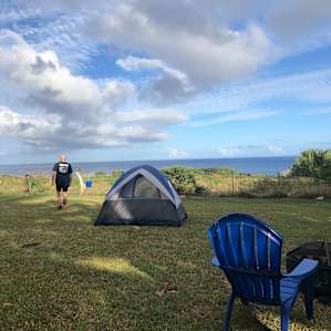 Set up our tent under the stars.