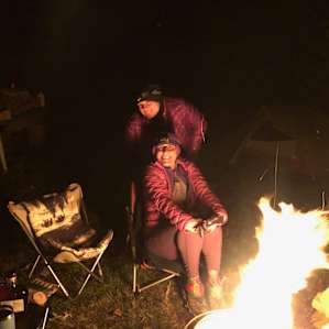 Great fire ring and host had it all set up for us.