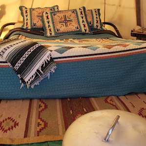"Circling Crows" Warm Cheyenne Tipi