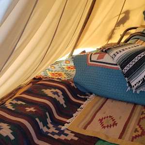 "Circling Crows" Warm Cheyenne Tipi