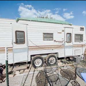 This was our site. Basic but a fun time!