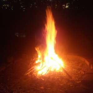 Great fire ring provided!