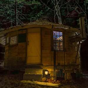 One of a Kind Forest Yurt