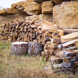 Jim provided free firewood, which was nice with the cooler temperatures!