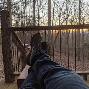 Excellent sunsets in the fall/winter