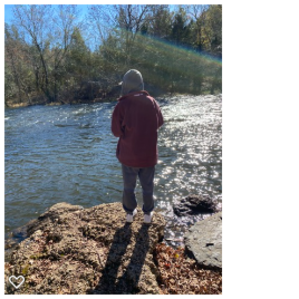 fishing spot just south of the camping spot