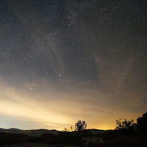 Once the sun sets, you can enjoy the stars.