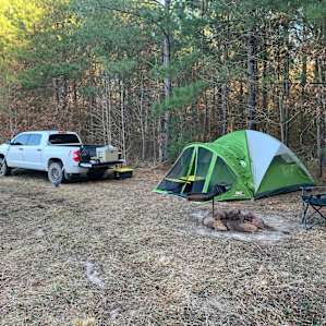 Backwoods camping retreat