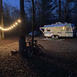 The string lights really made it more cozy!